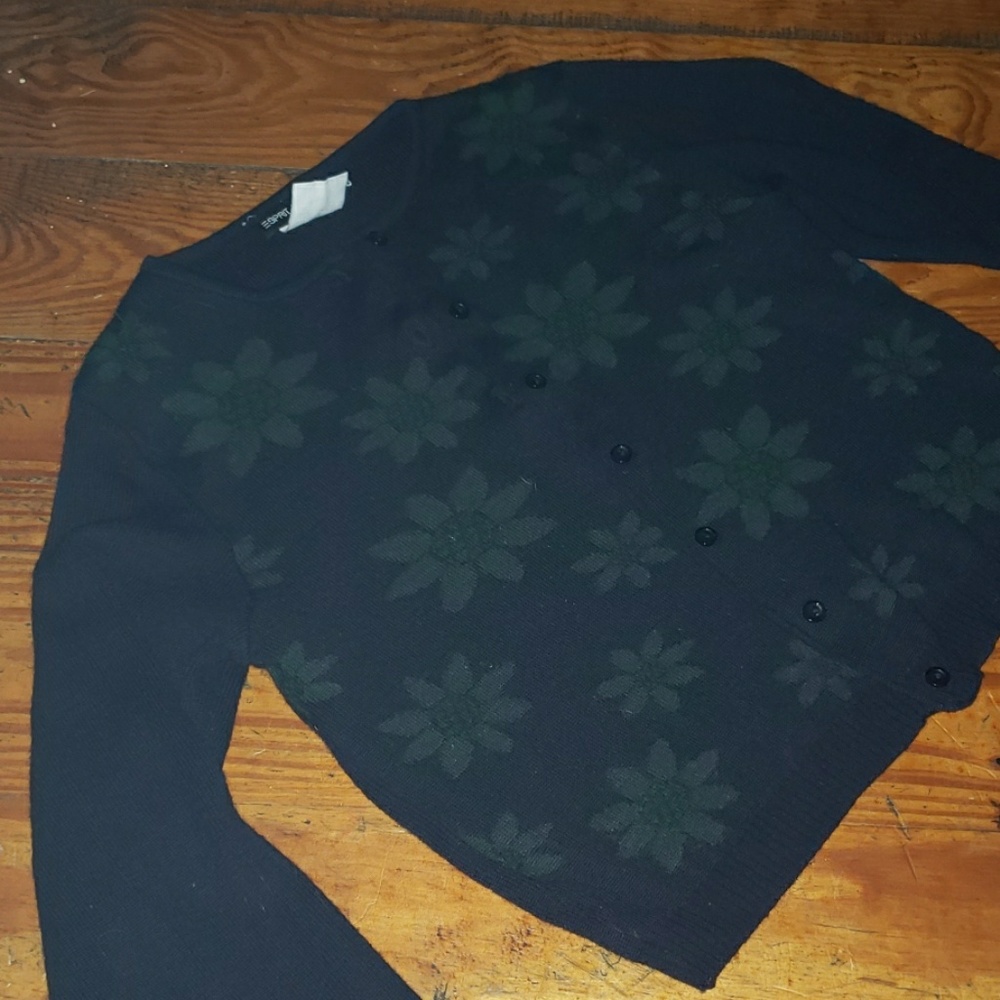 Vintage Floral Sweater